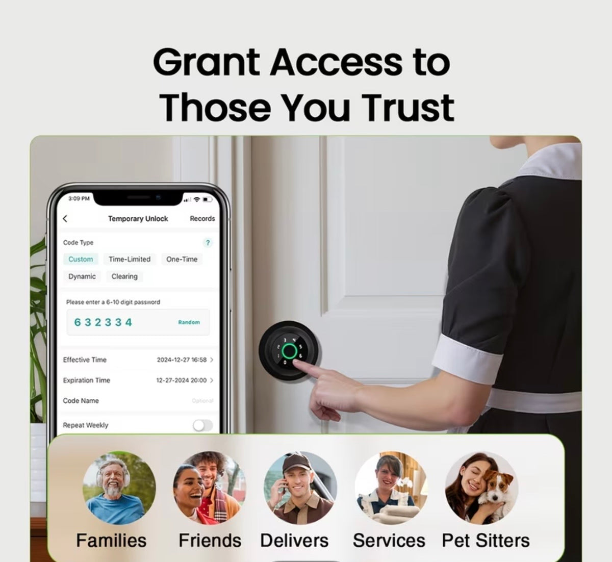 Safe-V Home Smart door lock