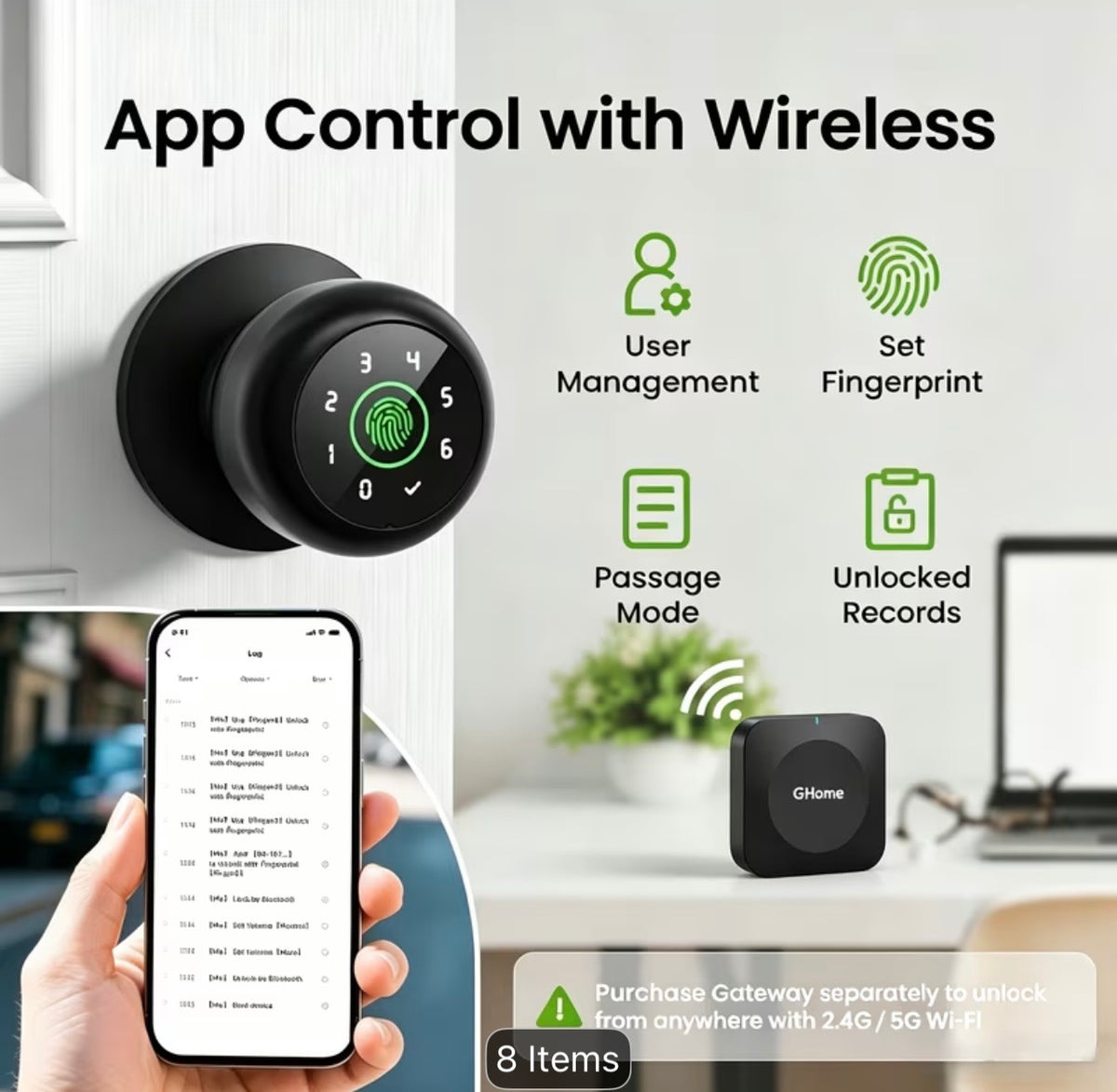 Safe-V Home Smart door lock