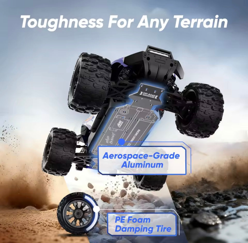 Tornado ZF1X 16 4x4 All Terrain RC Car 60KPH High Speed Remote Control Cars for Adults